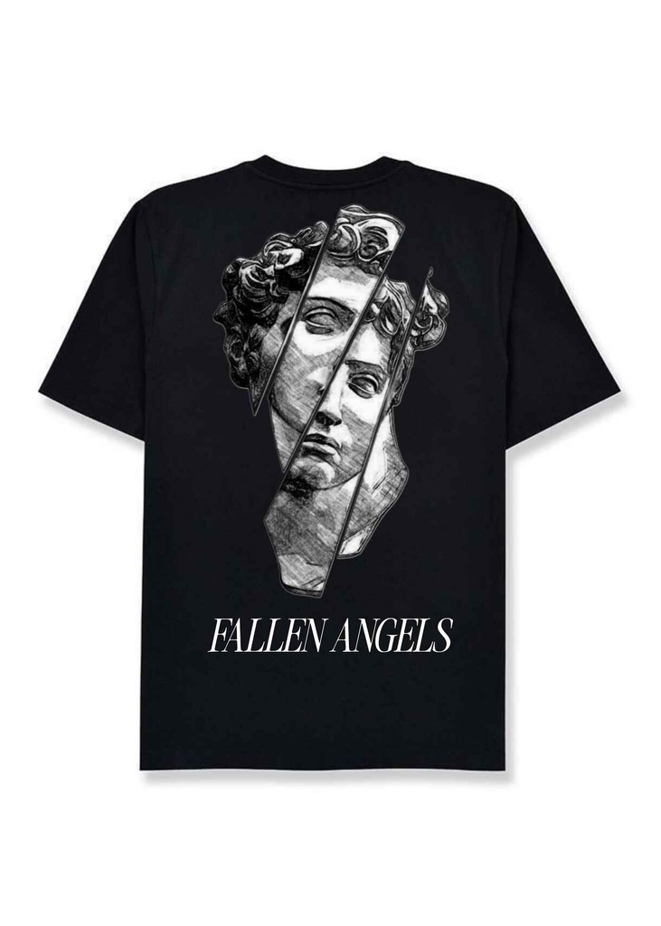 FALLEN ANGELS LOGO TEE (BLACK)
